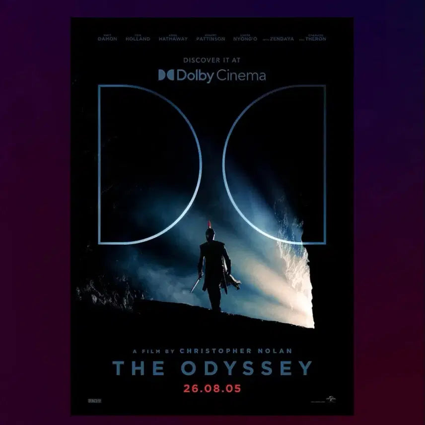 [BUNJANG] Odyssey Dolby Poster + TTT Bundle Set / 오디세이 돌비 포스터 + TTT 일괄 메가박스 cgv 특전