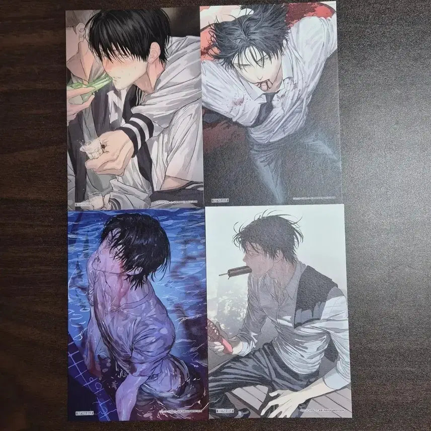[BUNJANG] Toonique Star Official Employee Special Edition Postcard Set / 별정직 공무원 투니크 특전 엽서 한마루 4장 세트