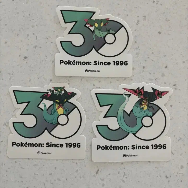 [BUNJANG] Pokemon 30th Anniversary Decal Drakloak Series / 포켓몬 30주년 스티커 드래펄트 시리즈