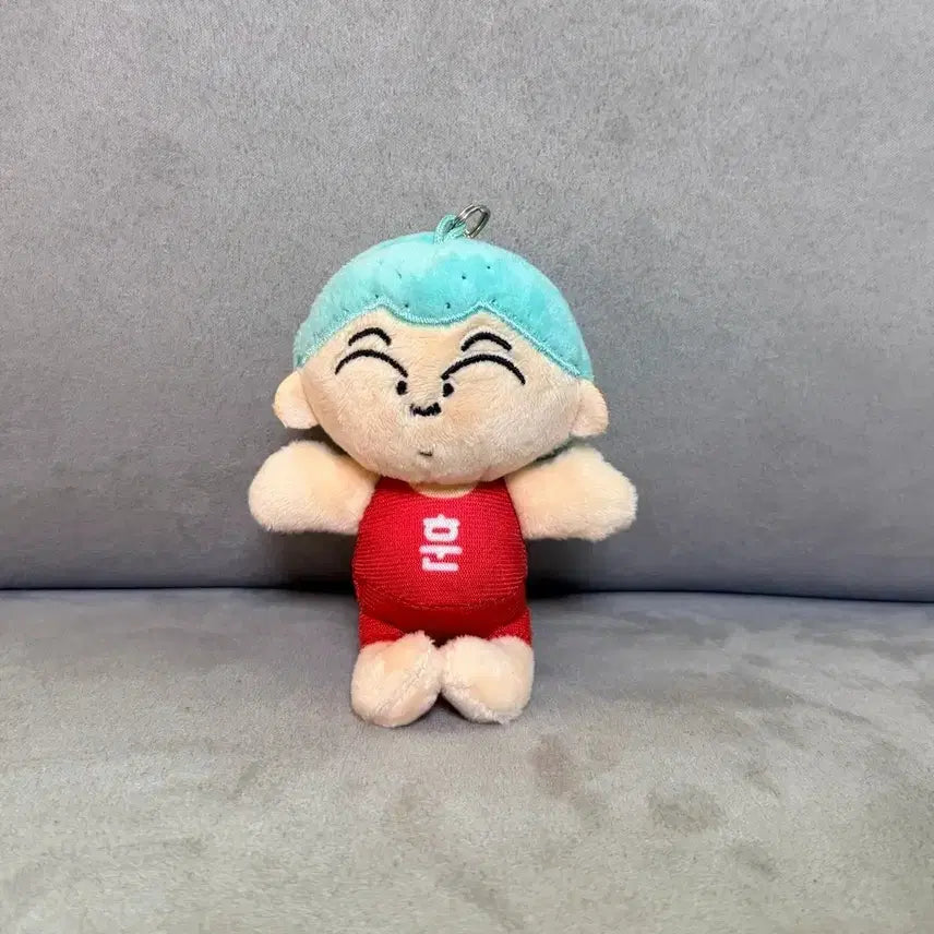 [BUNJANG] Crayon Shin-chan Hoon Detective Keychain Plush / 짱구는못말려 훈이 탐정 키링 인형