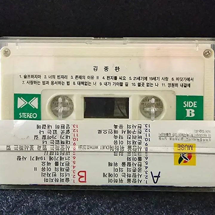 [BUNJANG] Kim Jong Hwan 1st Album Cassette Tape / 김종환 카세트 테이프