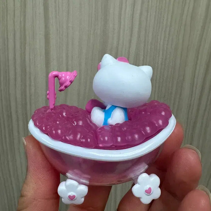 [BUNJANG] Sanrio Hello Kitty Bath Time Figure / 산리오 헬로키티 목욕놀이 피규어