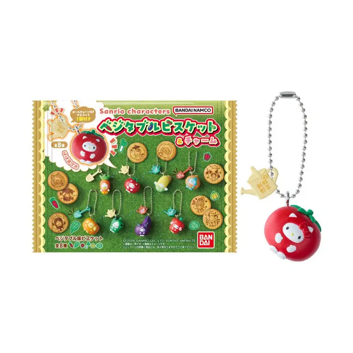 [BUNJANG] Sanrio Hello Kitty Vegetable Gacha Keyring Hanger Bundle Set / 헬로키티 키링 행거 가챠 야채 산리오 일괄