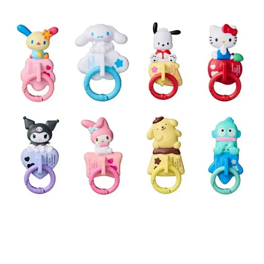 [BUNJANG] Sanrio Hello Kitty Vegetable Gacha Keyring Hanger Bundle Set / 헬로키티 키링 행거 가챠 야채 산리오 일괄
