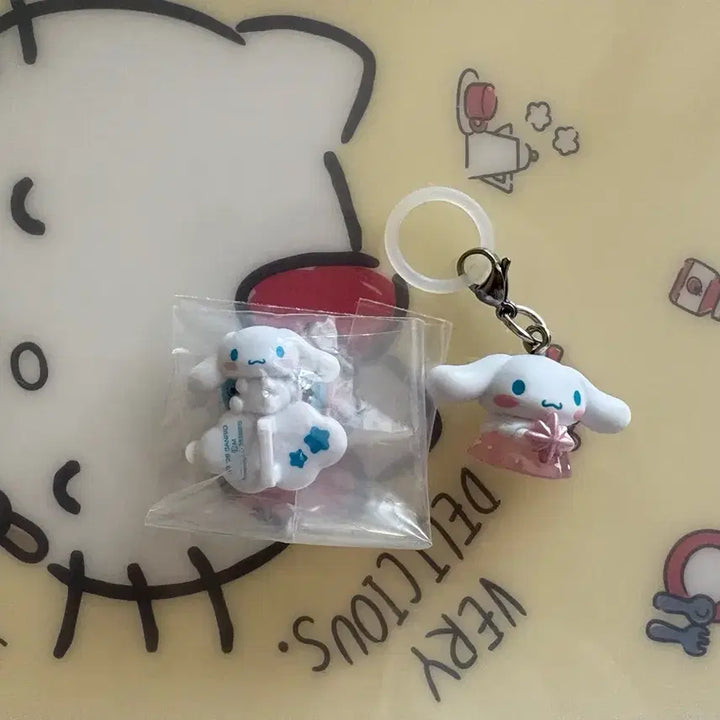 [BUNJANG] Cinnamoroll Keychain Hanger Gacha Bundle Set / 시나모롤 키링 행거 가챠 별빛천사 일괄