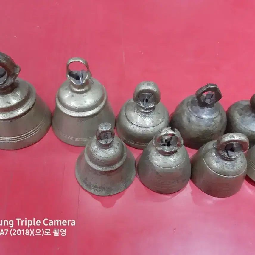[BUNJANG] Antique Brass Bell Set / 앤틱 황동 종 세트
