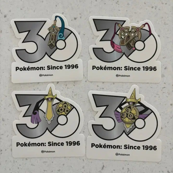 [BUNJANG] Pokemon 30th Anniversary Aegislash Series Sticker / 포켓몬 30주년 스티커 킬가르도 시리즈