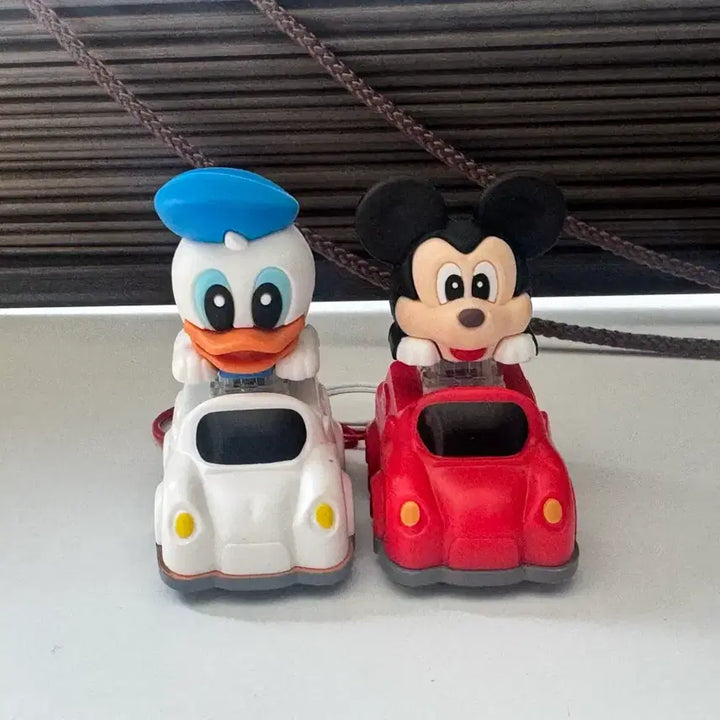 [BUNJANG] Disney Mickey Mouse Donald Duck Car Keycap Keyring / 디즈니 미키마우스, 도날드덕 자동차 키캡 키링