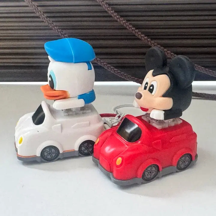 [BUNJANG] Disney Mickey Mouse Donald Duck Car Keycap Keyring / 디즈니 미키마우스, 도날드덕 자동차 키캡 키링