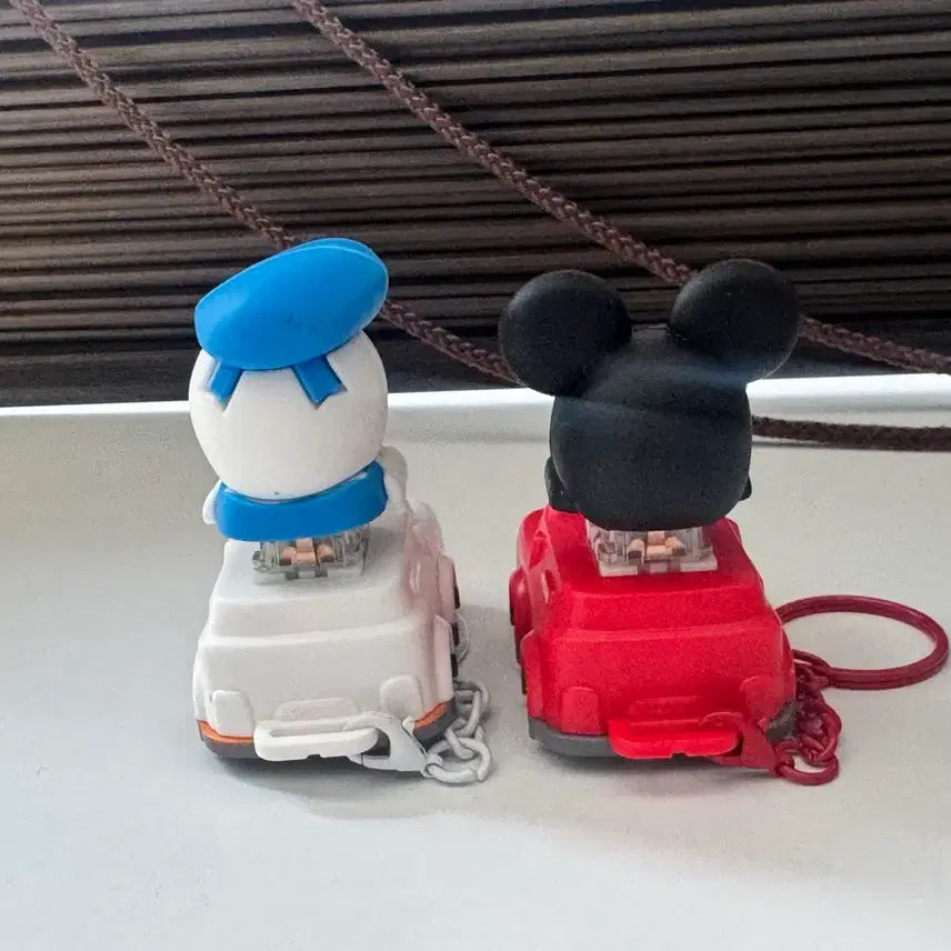 [BUNJANG] Disney Mickey Mouse Donald Duck Car Keycap Keyring / 디즈니 미키마우스, 도날드덕 자동차 키캡 키링