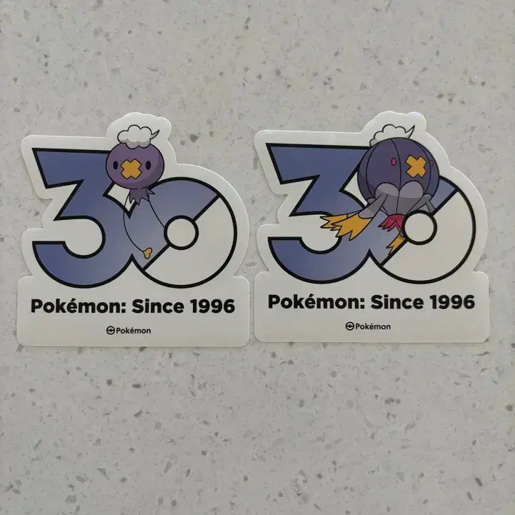 [BUNJANG] Pokemon 30th Anniversary Wobble Wind Series Stickers / 포켓몬 30주년 스티커 흔들풍손 시리즈