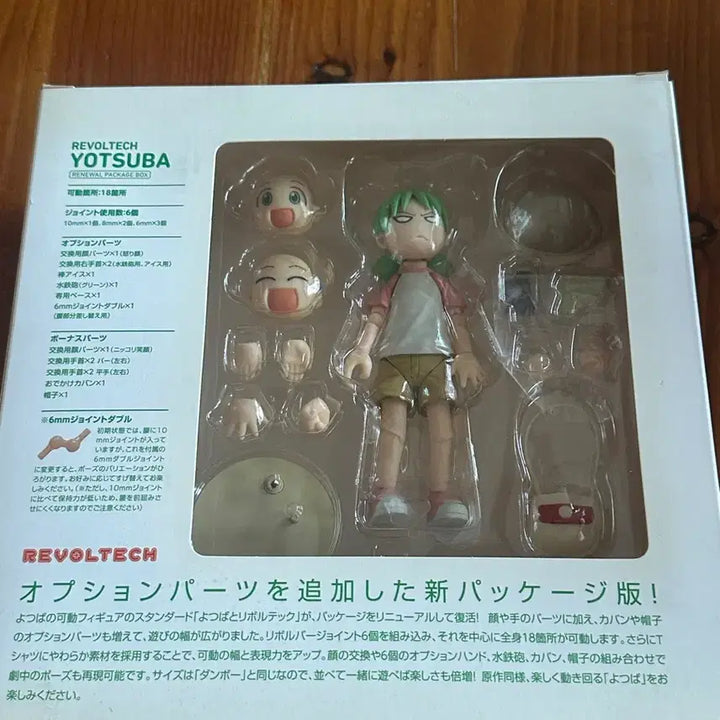 [BUNJANG] Kaiyodo Yotsuba&amp;! Revoltech ABS&amp;PVC Action Figure / 카이요도 요츠바랑 리볼텍
