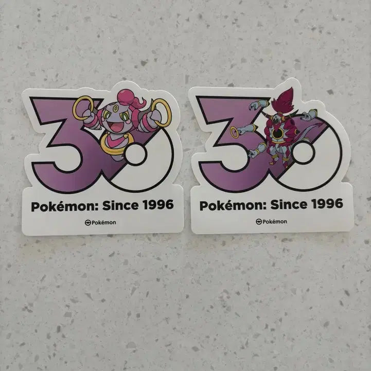 [BUNJANG] Pokemon 30th Anniversary Hoopa Series Stickers / 포켓몬 30주년 스티커 후파 시리즈