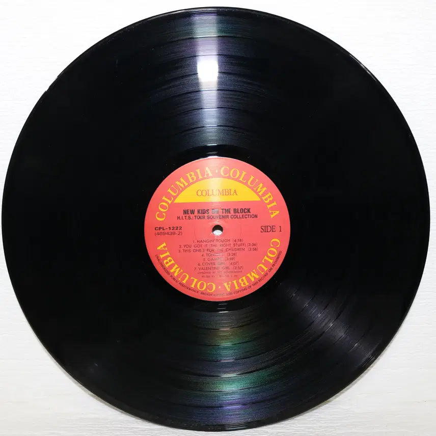 [BUNJANG] New Kids On The Block H.I.T.S. Tour Souvenir Collection LP Record / [NO.6273] New Kids On The Block (H.I.T.S.Tour Souvenir Collection) LP음반