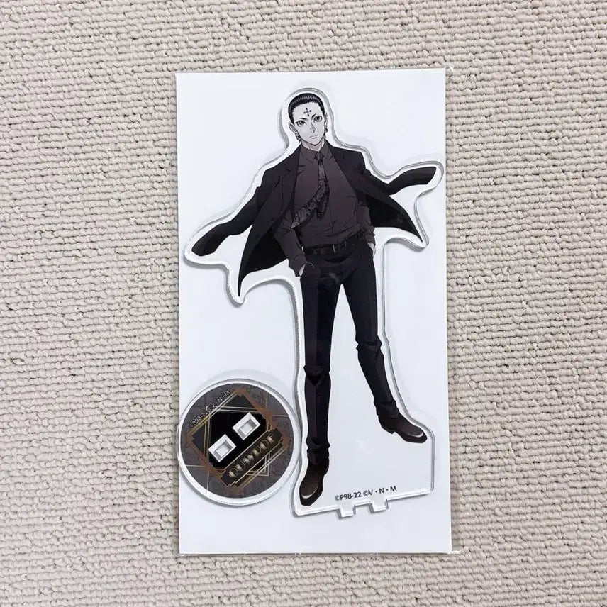 [BUNJANG] Hunter x Hunter Chrollo Lucilfer Suit Acrylic Stand - Phantom Troupe / 헌터헌터 클로로 애니메이트 카페 정장 아크릴 스탠드 환영여단 헌터x헌터