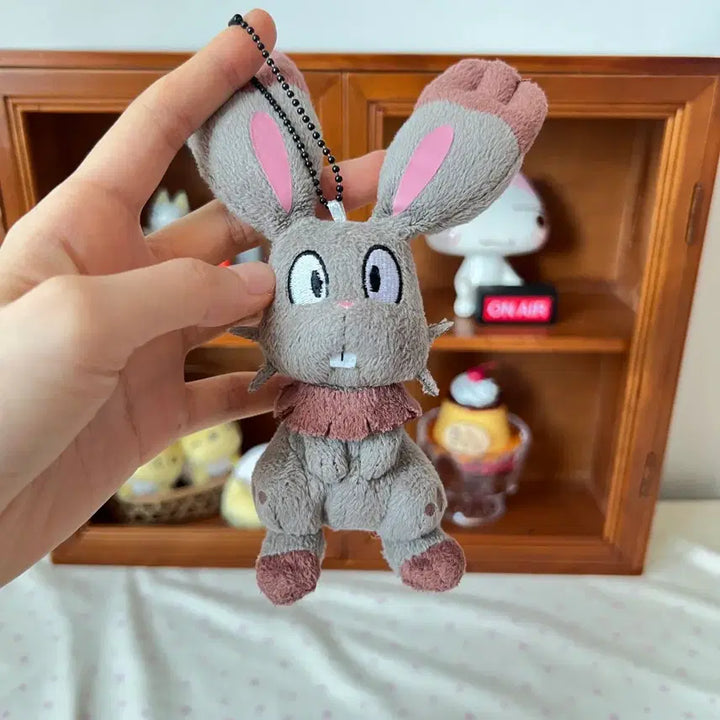 [BUNJANG] Vintage Pokémon Furret Keyring Plush / 고전 포켓몬 파르빗 키링 인형