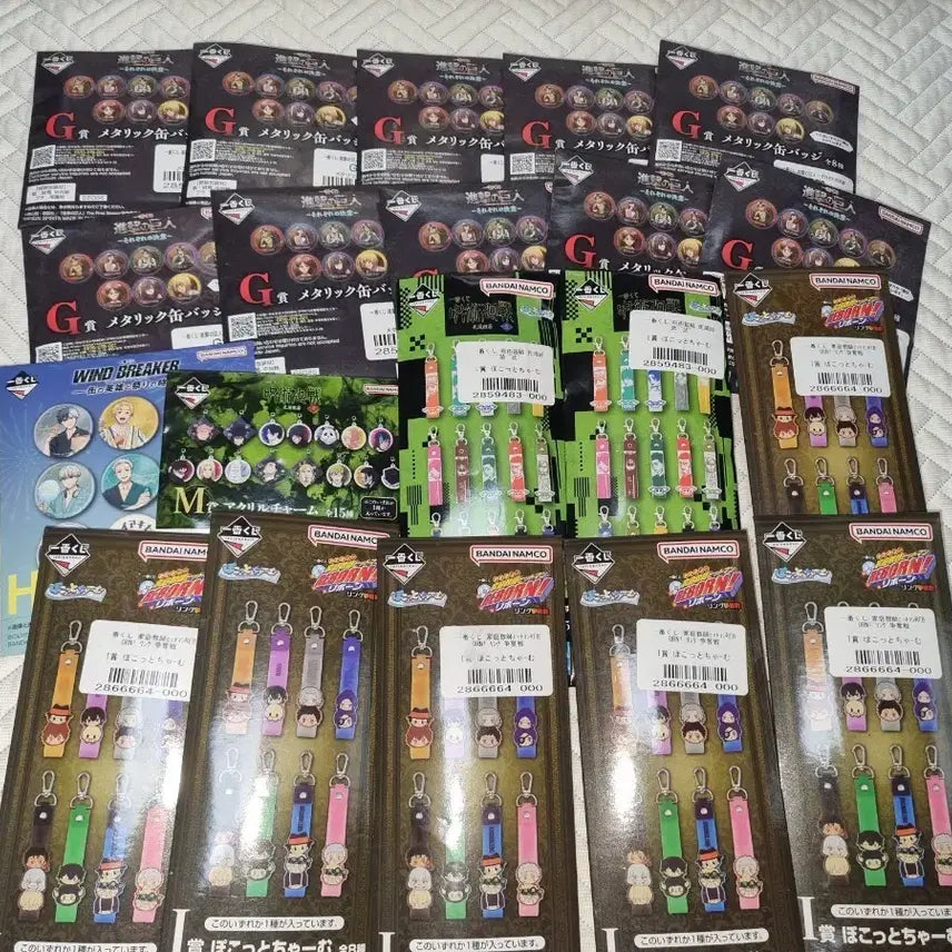 [BUNJANG] Ichiban Kuji Figure Bundle (240 pcs, Sealed) / 제일복권 하위상 240개 미개봉 새상품