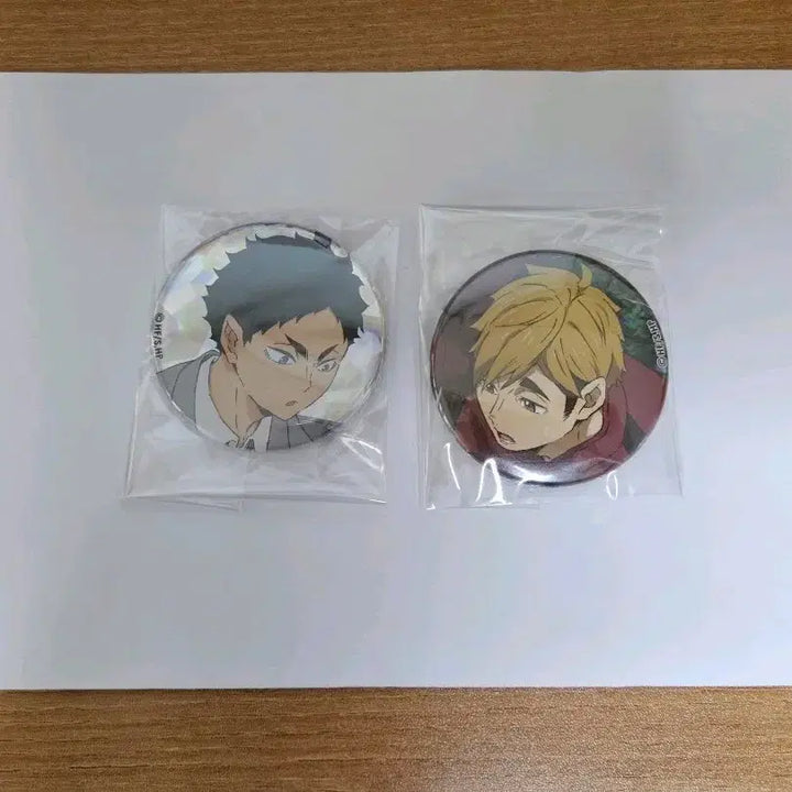 [BUNJANG] Haikyu!! One Fine Day Badge Bundle Set - Akaashi, Atsumu / 하이큐 one fine day 뱃지 일괄 / 아카아시,아츠무