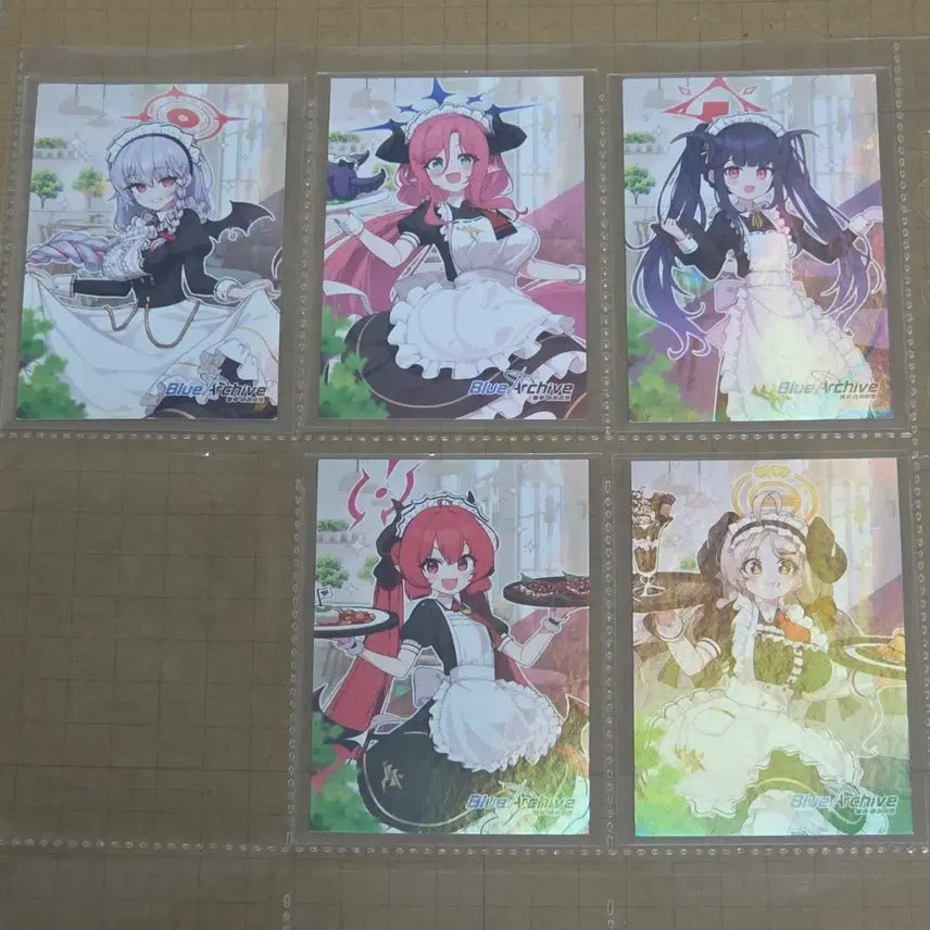 [BUNJANG] Blue Archive 2025 Aniplex Gourmet Research Club Collaboration Photocard / 블루아카이브 2025 애니플러스 미식연구부 콜라보 포토카드