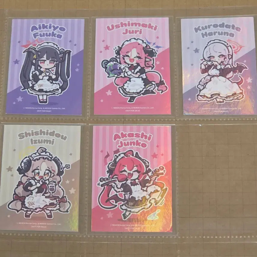 [BUNJANG] Blue Archive 2025 Aniplex Gourmet Research Club Collaboration Photocard / 블루아카이브 2025 애니플러스 미식연구부 콜라보 포토카드