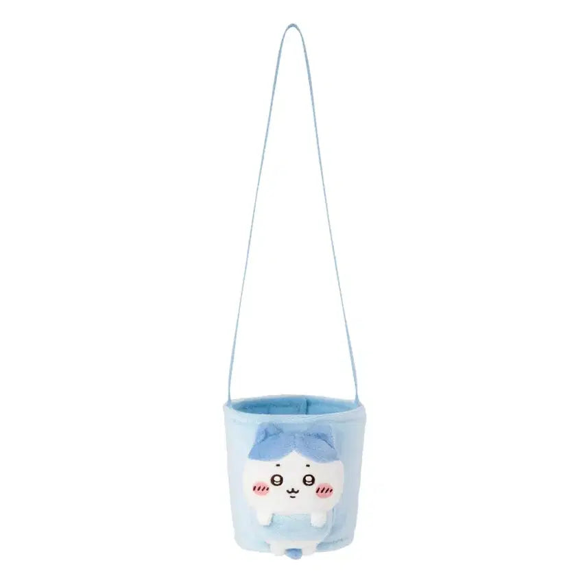[BUNJANG] Chiikawa Hachiwara Doll Cup Holder / 치이카와 하치와레 인형 컵홀더 새상품
