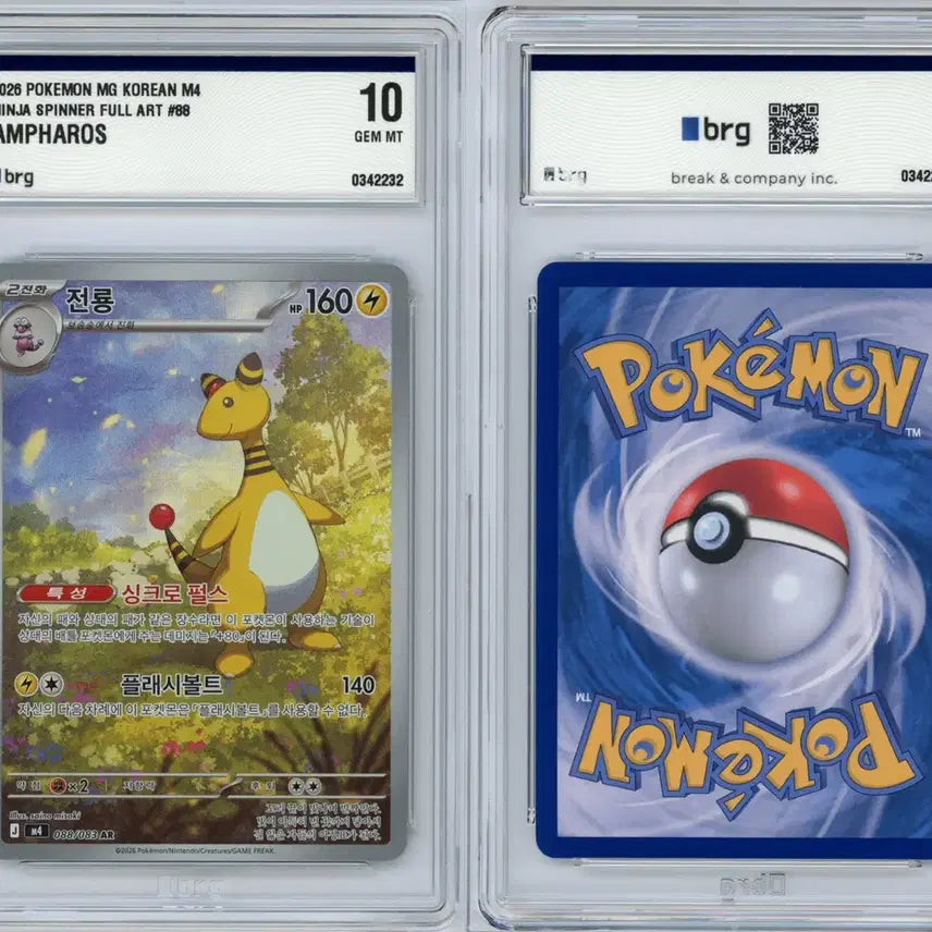 [BUNJANG] Pokemon Card Charizard AR BRG10 / 전룡 ar brg10 포켓몬카드