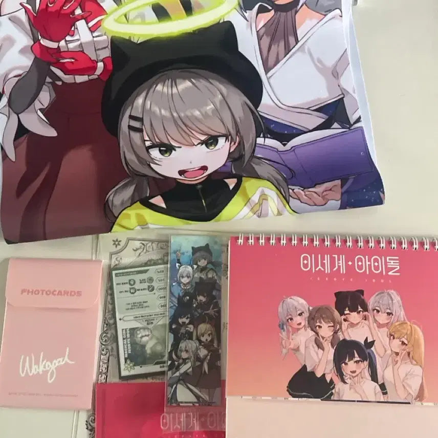 [BUNJANG] Isegye Idol Magic + Doojim Goods Set (Sticker, Bookmark Sealed) / 이세계아이돌 마법+두찜 굿즈 세트(스티커,책갈피 미개봉)