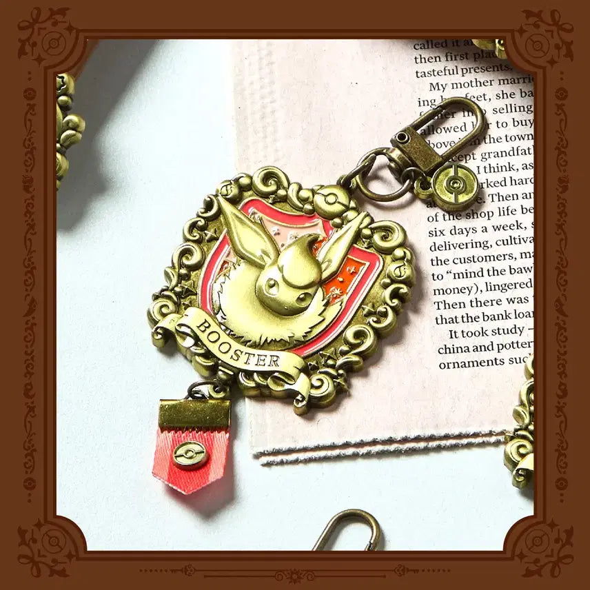 [BUNJANG] Pokemon Store ETERNAL ANTIQUE METAL Keychain Set - Sylveon, Vaporeon / 포켓몬스토어 ETERNAL ANTIQUE METAL 메탈키링 양도 - 님피아 부스터