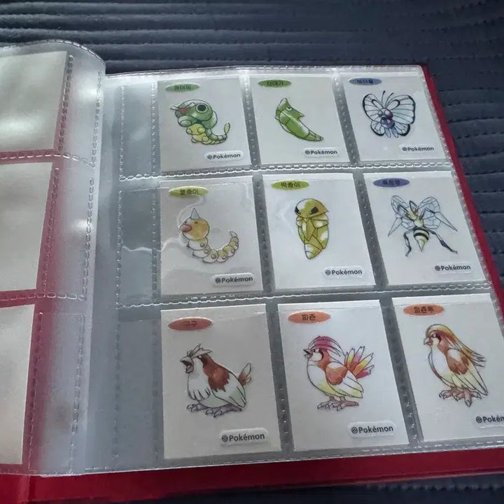 [BUNJANG] Pokemon Charizard Seal Book + 99 Types of Sticker Seals Bundle / 포켓몬스터 리자몽씰북+ 99종 띠부씰
