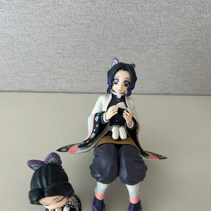 [BUNJANG] Demon Slayer Shinobu Shoulder Con Figure Bundle / 귀멸의칼날 귀칼 시노부 주먹밥 피규어+어깨쿵