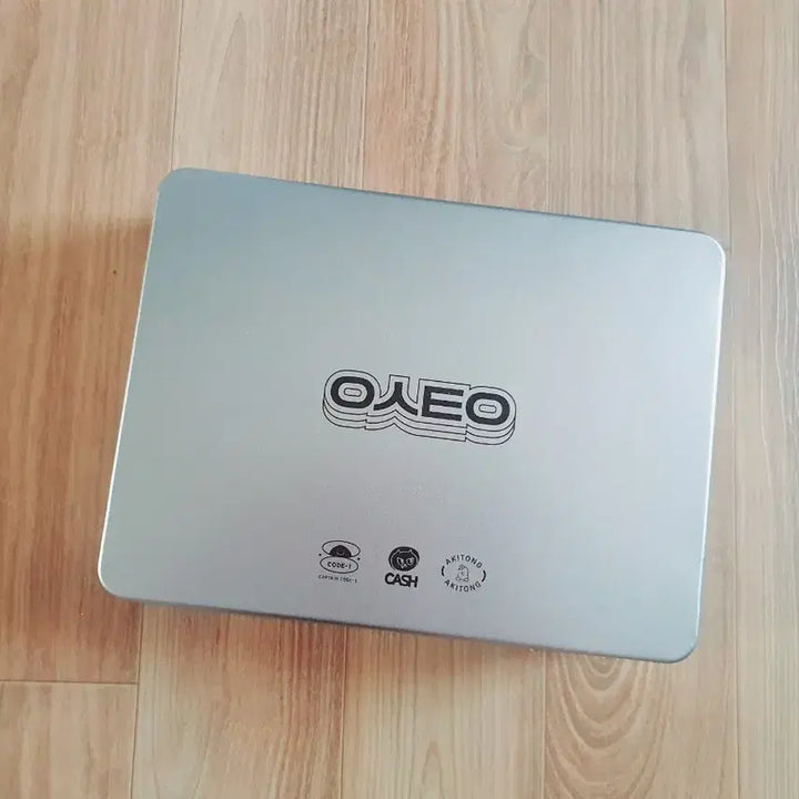 [BUNJANG] Onestore Tin Case Sticker Set Storage Container / 원스토어 틴케이스 스티커 세트 수집품 정리함 보관함 수납 문구