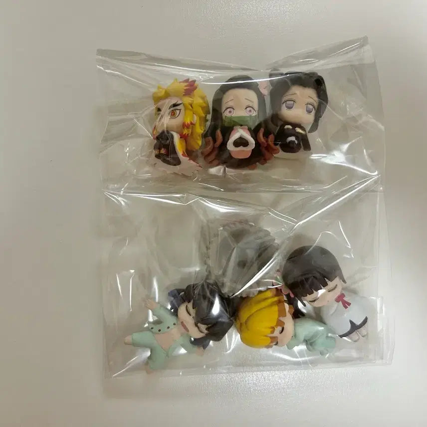 [BUNJANG] Kimetsu no Yaiba Nemurasetai Machiboke Gacha Figure Bundle Set / 귀멸의칼날 네무라세타이 마치보케 가챠 피규어 일괄