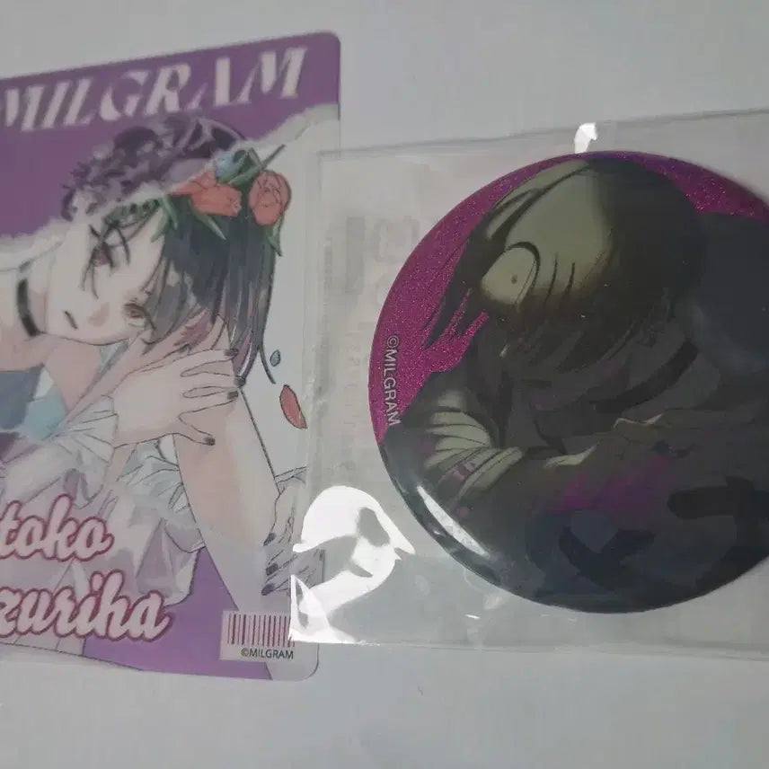 [BUNJANG] Kotoko Milgram Favoteria 2nd Anniversary Illustration Clear Card Bundle Set / 밀그램 코토코 파보테리아 클리어카드 2주년 일러스트 캔뱃지 일괄