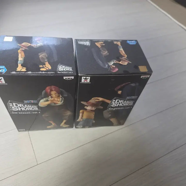 [BUNJANG] One Piece Dramatic Showcase Luffy &amp; Shanks Figure (Unsealed) / (개봉전시)원피스 피규어 드라마틱쇼케이스 루피샹크스