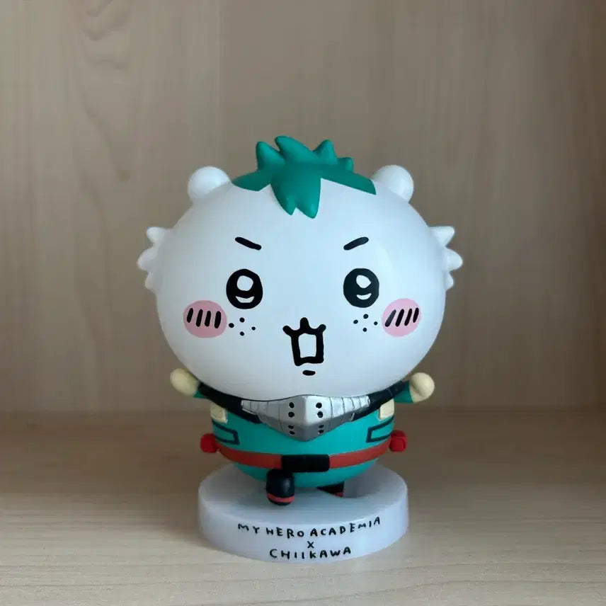 [BUNJANG] Chiikawa x My Hero Academia Izuku Midoriya Figure / 급처) 나히아 히로아카 치이카와 콜라보 피규어 치이카와 미도리야 데쿠