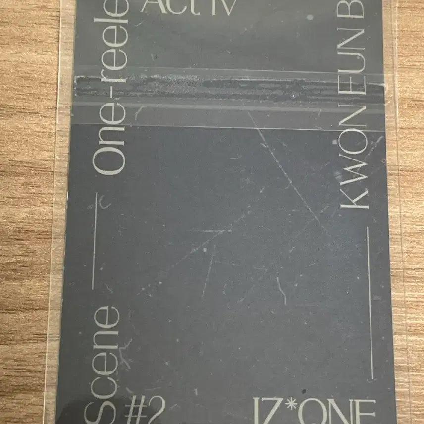 [BUNJANG] IZ*ONE One-Reeler Kwon Eun Bi Photocard / 아이즈원 one-reeler 권은비 포카
