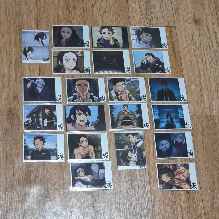 [BUNJANG] Demon Slayer: Swordsmith Village Arc Highlight Cards Bundle Set (21 pcs) / 귀멸의 칼날 하이라이트 픽 21장 일괄 판매