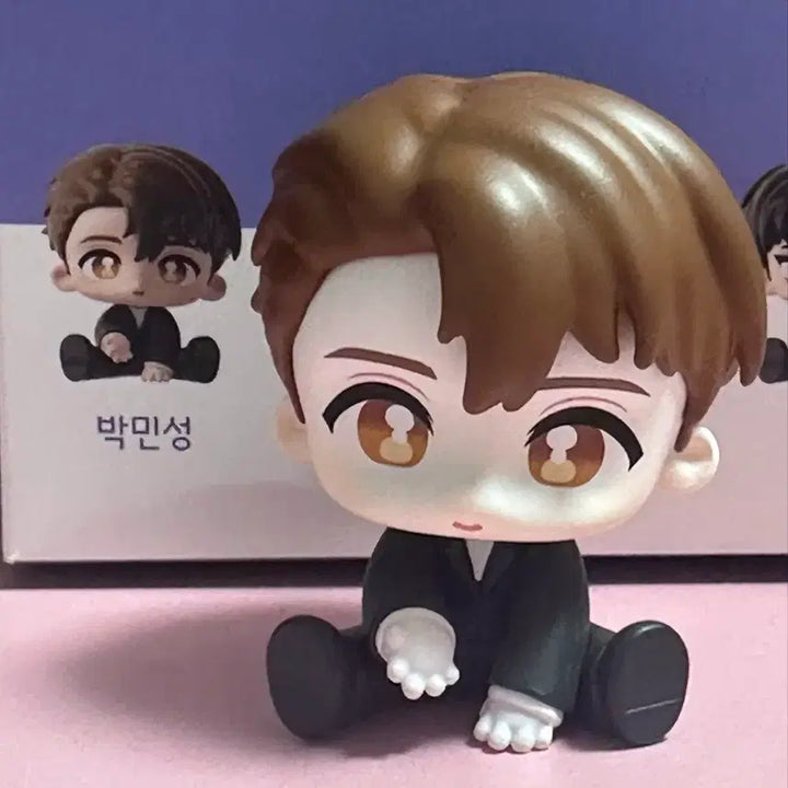 [BUNJANG] Korean Folklore Character Figure Set - Park Minseong, Osori, Eunhajejongolmae / 괴담출근 모두앉아 피규어 박민성오소리 은하제송골매
