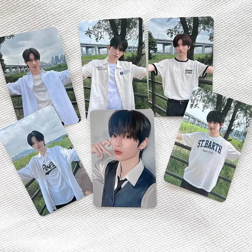 [BUNJANG] NOWZ Yoon Photocard Bundle Set / 나우즈 시윤 응원봉 포카 세트 일괄