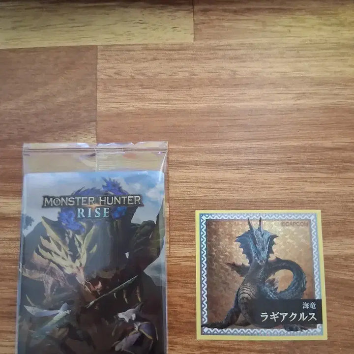 [BUNJANG] Monster Hunter Rise Card and Sticker Set / 몬스터헌터 라이즈 카드 와 스티커