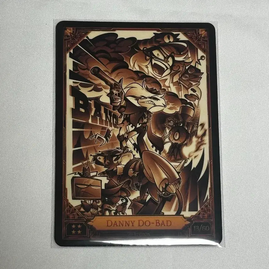 [BUNJANG] Hazbin Hotel Danny Do-Bad Card 13/60 / 해즈빈 호텔 DANNY DO-BAD 대니두배드 카드 13/60