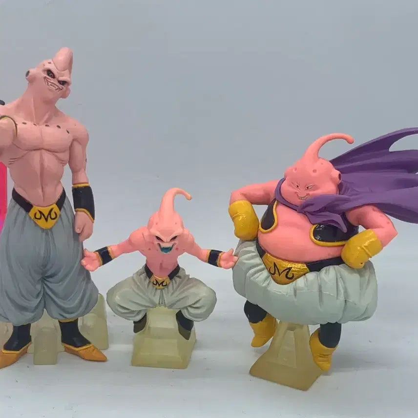 [BUNJANG] Dragon Ball Majin Buu Mini Figure Set (3 Types) / 드래곤볼 마인부우 피규어 3종 세트 hg dg 미니 피규어 가챠 캡슐