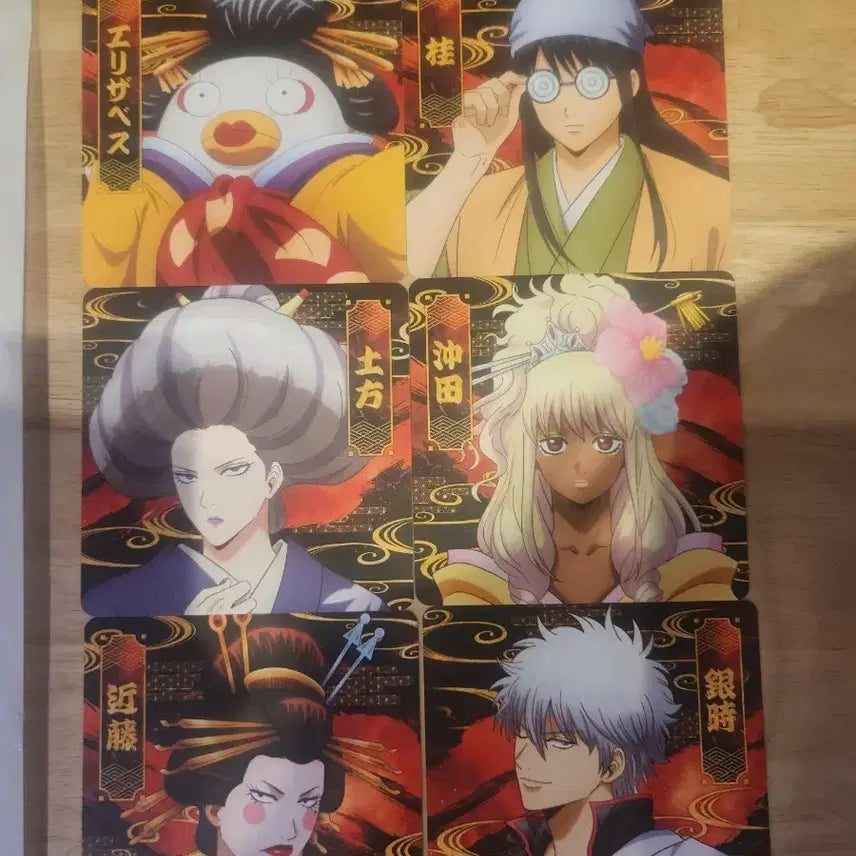 [BUNJANG] Gintama Yoshizawa Pop-up Coaster Bundle Set / 은혼 요시와라팝업 코스터 일괄