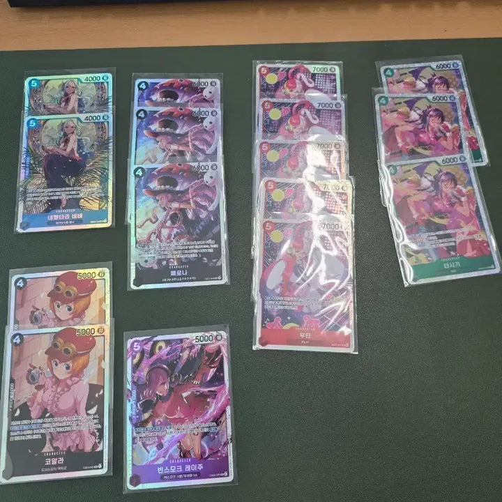 [BUNJANG] One Piece Card Heroines Shur-er SR Deck Bundle Set / 원피스 카드히로인즈   슈레 sr 덱 일괄 판매