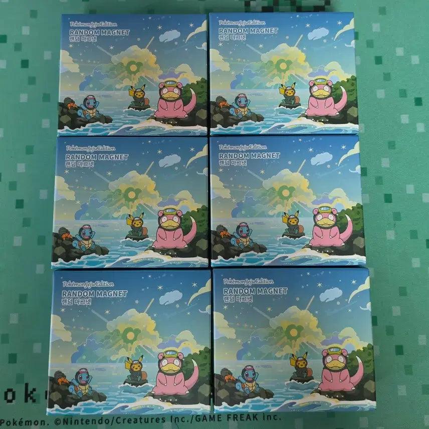 [BUNJANG] Pokemon Korea Jeju Edition Magnet Set (6 Types) / (배송비무료)포켓몬스터 제주에디션 마그넷 6종