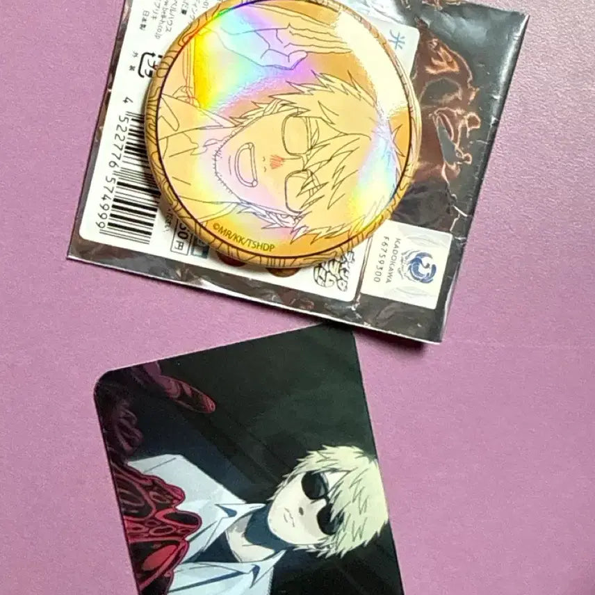 [BUNJANG] Taanaka Lenticular Badge &amp; Card Set / 히죽여 콜라보 카페 타나카 랜티큘러