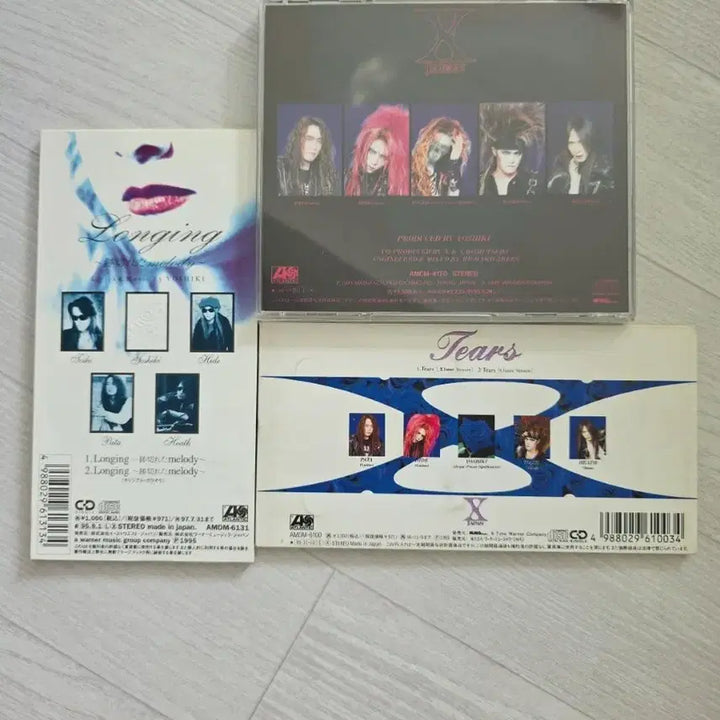 [BUNJANG] X JAPAN Japanese CD 3-Disc Set - ART OF LIFE, Tears, Longing / X JAPAN 일본판 CD 3종 일괄 / ART OF LIFE Tears Longing