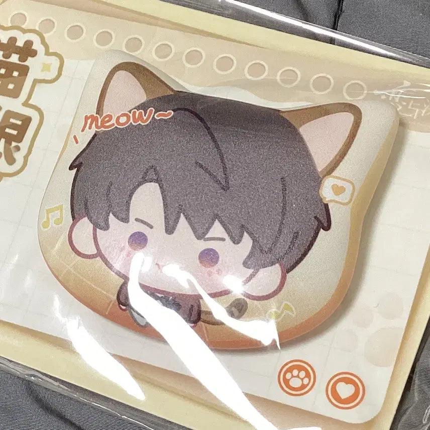 [BUNJANG] Howzoo Cat Butler Squishy Cushion Badge / 하우주 냥집사 말랑 쿠션 뱃지