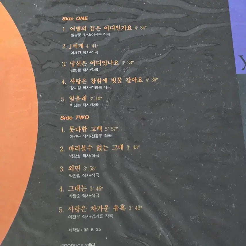 [BUNJANG] Yang Soo Kyung Best LP (Sealed) / 양수경 BEST 베스트 LP 미개봉