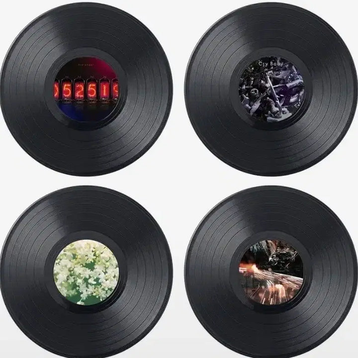 [BUNJANG] Official HIGE DANISM HIGE DAN Popup LP Coaster Set / 오피셜히게단디즘 히게단 팝업 LP 코스터 세트